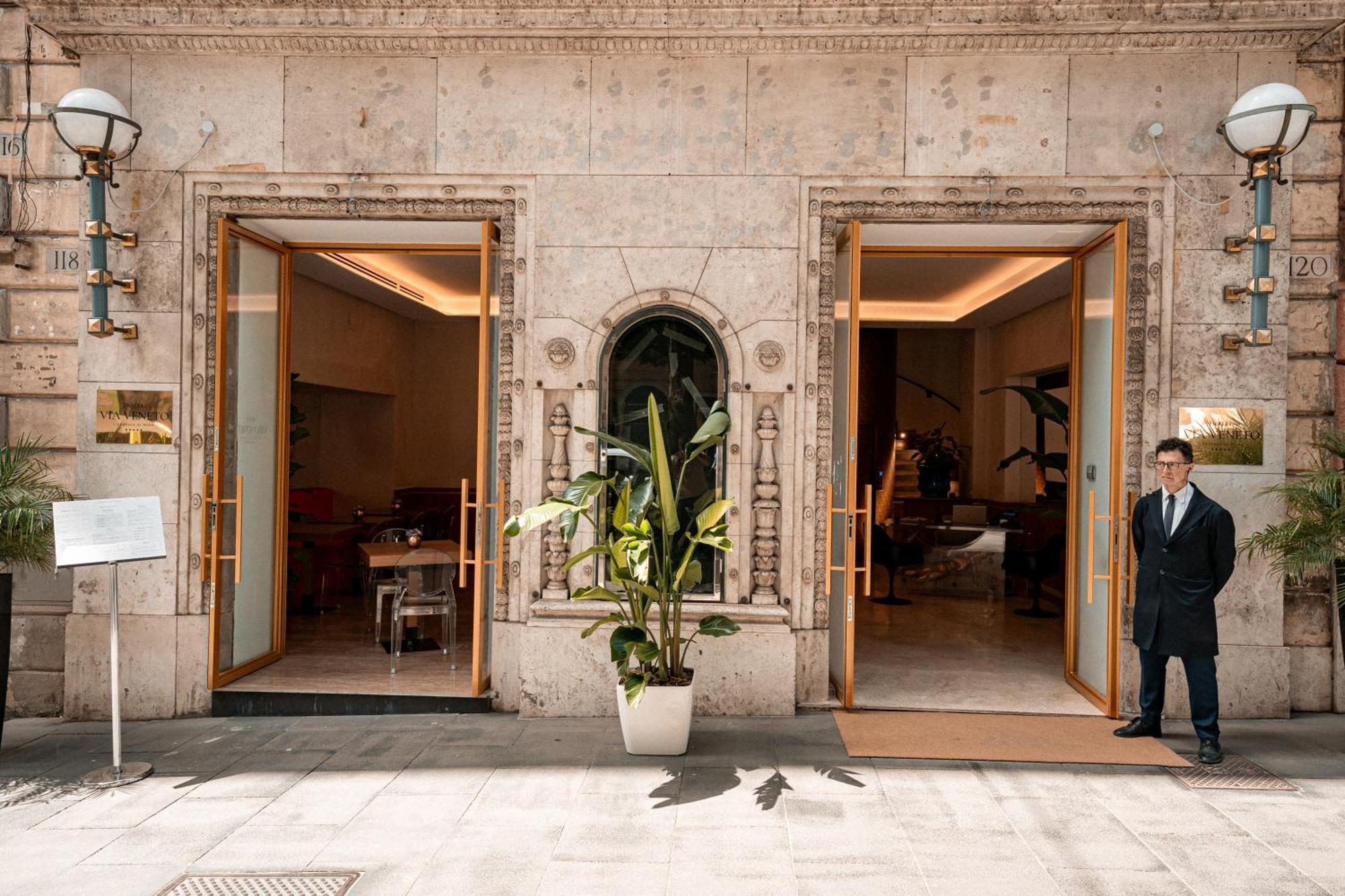 Hotel Via Veneto Rome Exterior photo